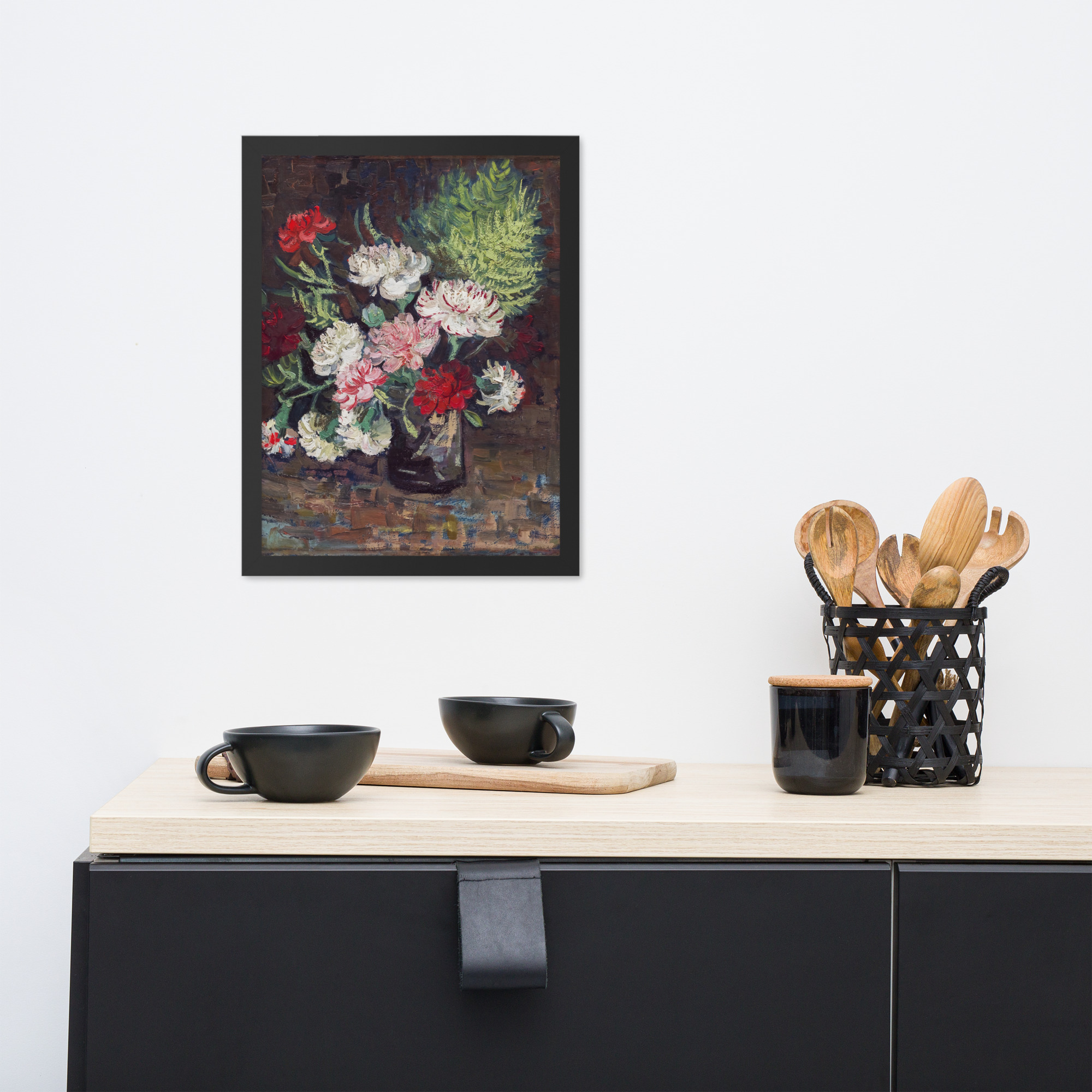 Vase with Carnations by Vincent van Gogh - Image 5