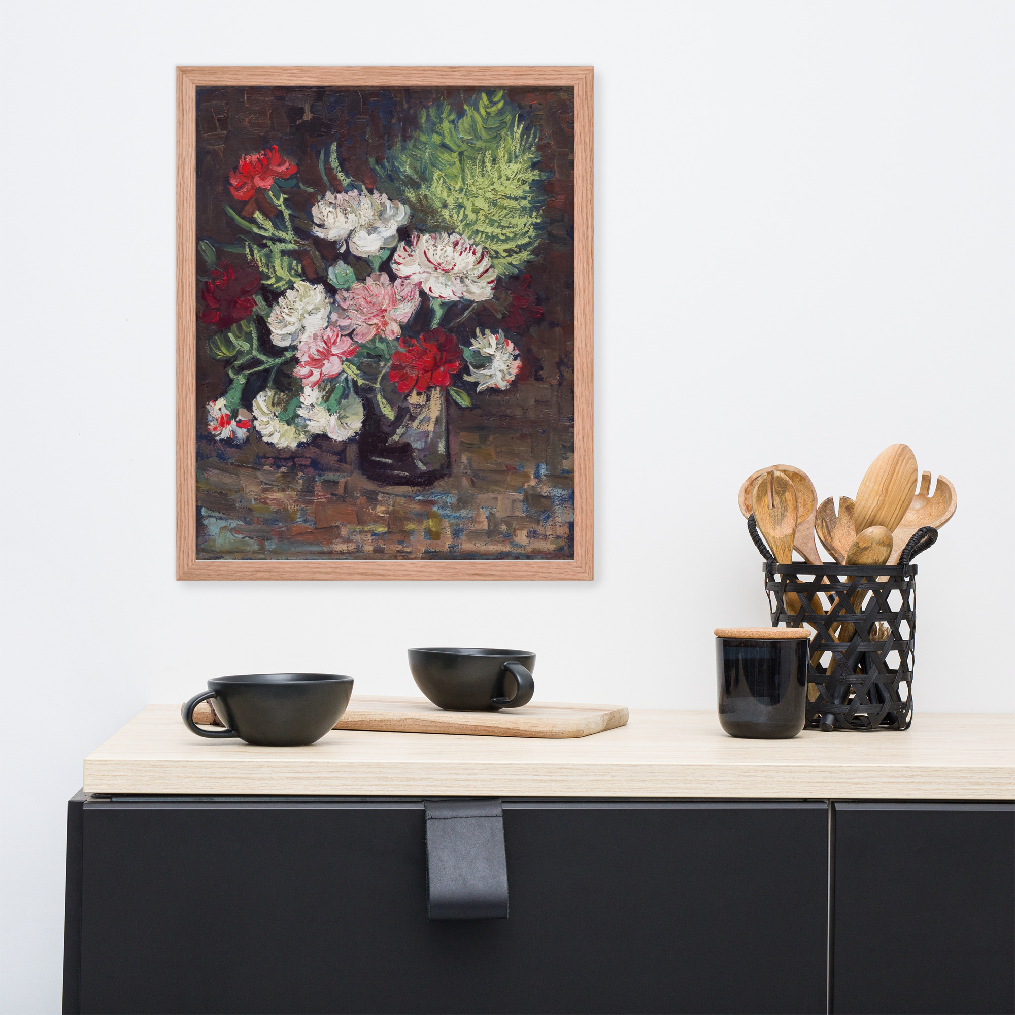 Vase with Carnations by Vincent van Gogh - Image 13