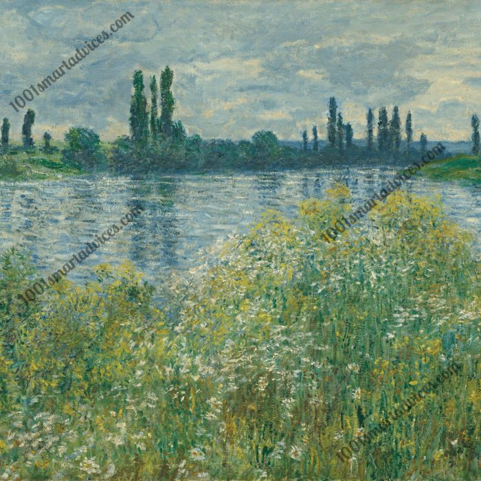 Banks of the Seine Vétheuil by Claude Monet