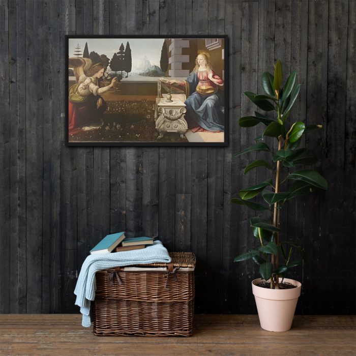 Annunciation by Leonardo da Vinci