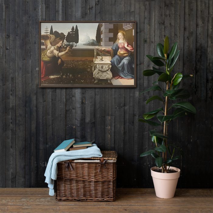 Annunciation by Leonardo da Vinci