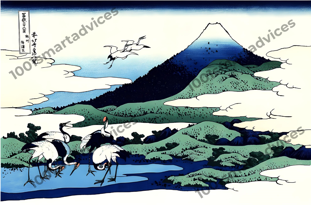 Thirty-six Views of Mt. Fuji: Digital Art Prints by Katsushika Hokusai-bundle of 36 pieces - Image 9