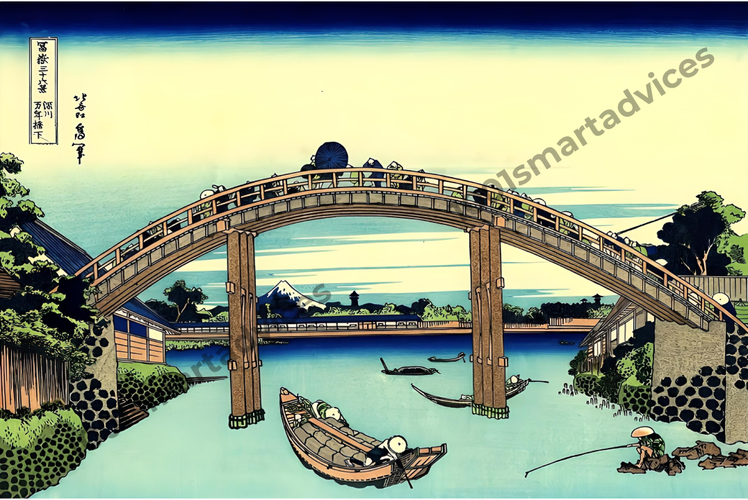 Thirty-six Views of Mt. Fuji: Digital Art Prints by Katsushika Hokusai-bundle of 36 pieces - Image 6