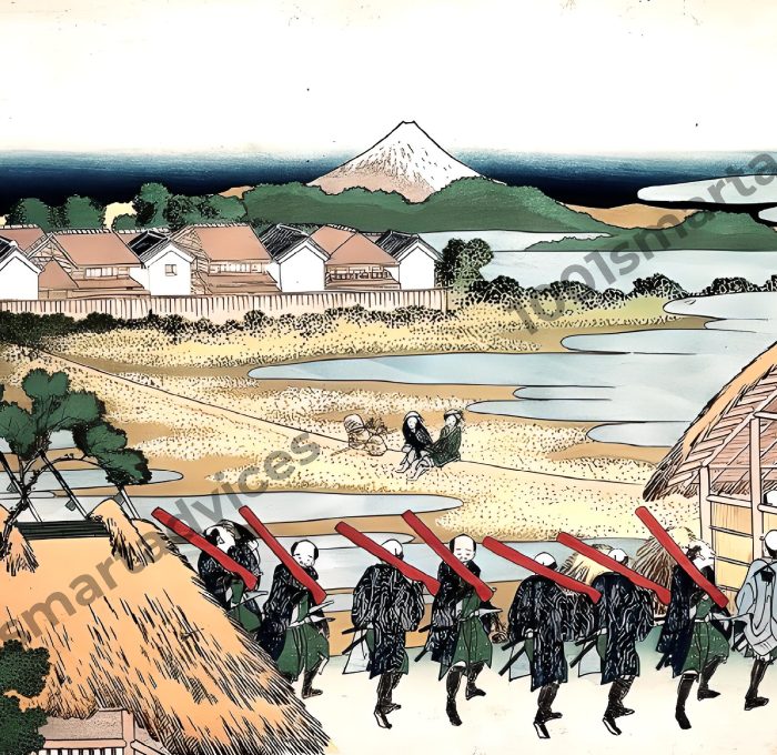 Thirty-six Views of Mt. Fuji: Digital Art Prints by Katsushika Hokusai-bundle of 36 pieces