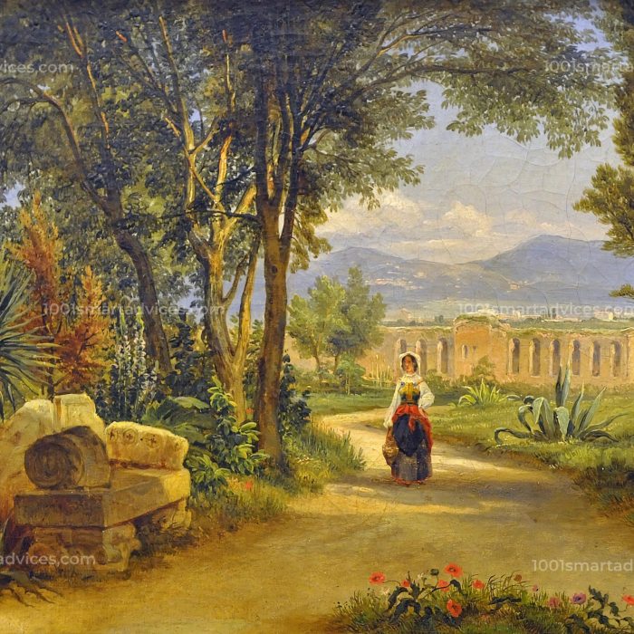 Italian Landscape by Sokrat Vorobyov