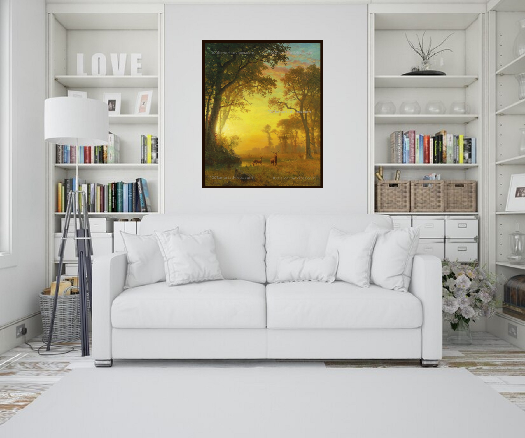 Light in the Forest by Albert Bierstadt - Image 2