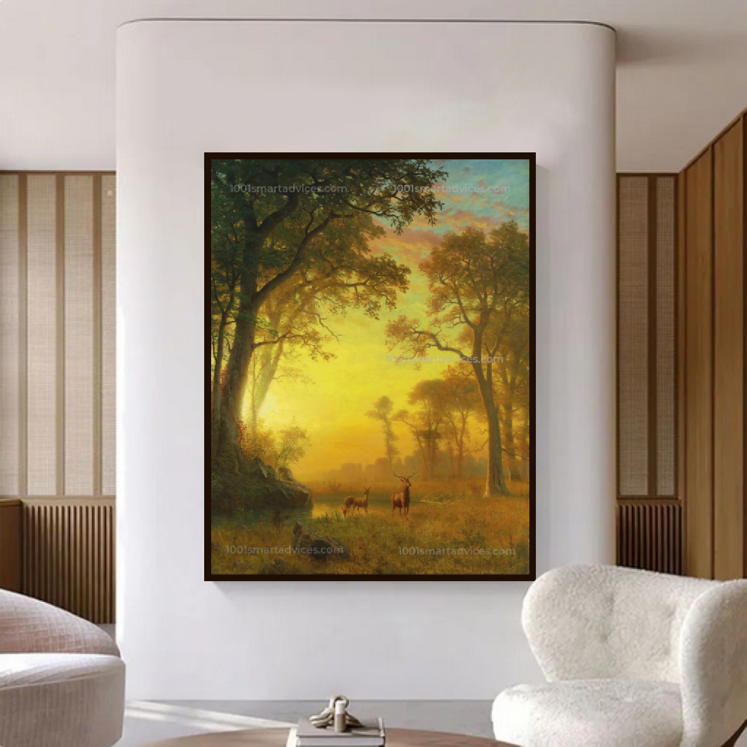 Light in the Forest by Albert Bierstadt - Image 3