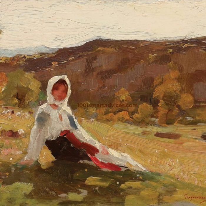 Pastorita by Nicolae Grigorescu