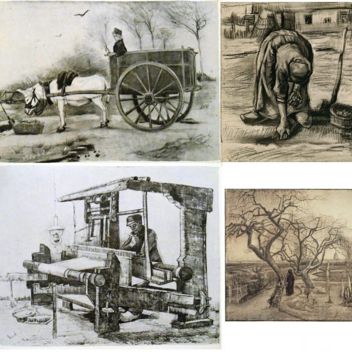 A Bundle of Sketches by Vincent Van Gogh (10)