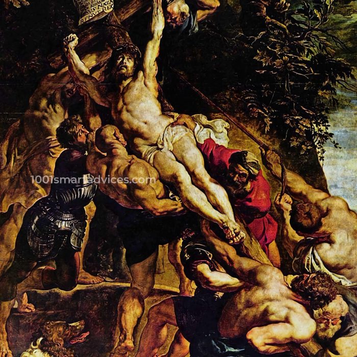 The Elevation of the Cross by Peter Paul Rubens