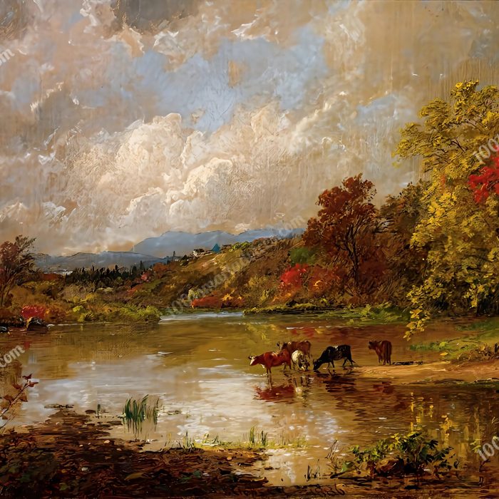 Autumn Afternoon by Jasper Francis Cropsey