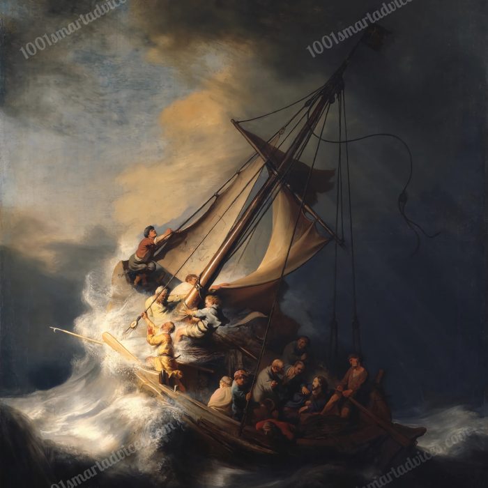 Christ in the Storm on the Sea of Galilee by Rembrandt van Rijn