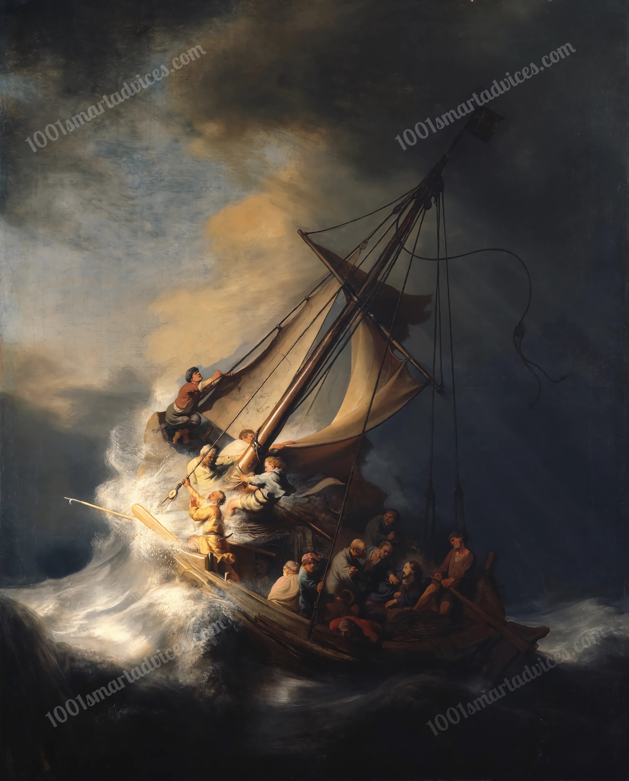 Christ in the Storm on the Sea of Galilee