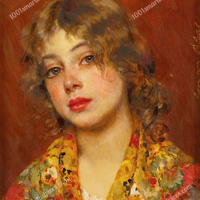 Gypsy Girl by Eugen von Blaas