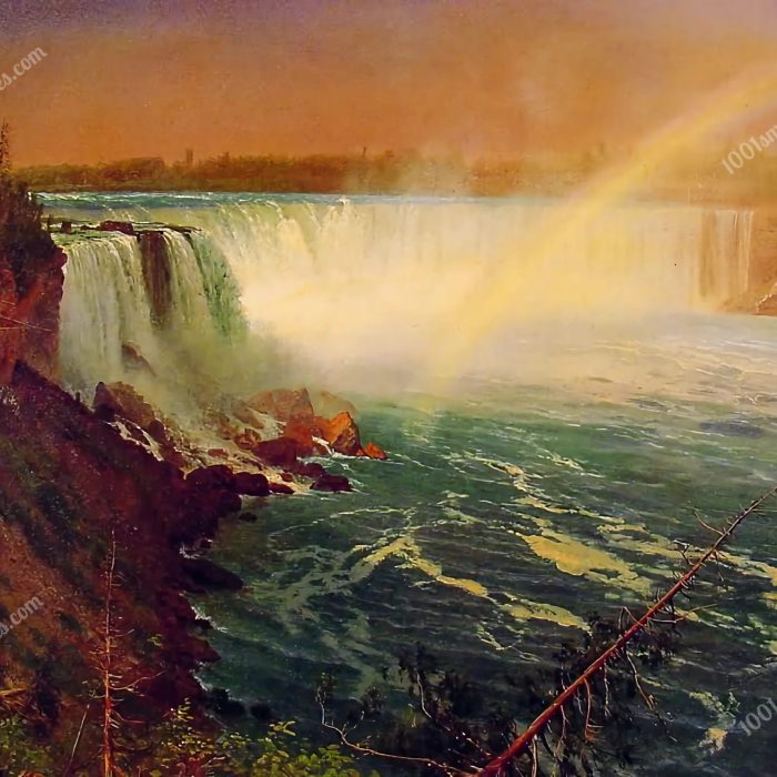 Niagara by Albert Bierstadt