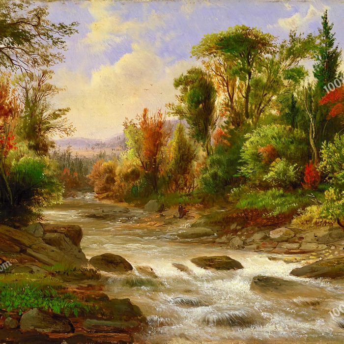 On the St. Annes, East Canada by Robert Seldon Duncanson