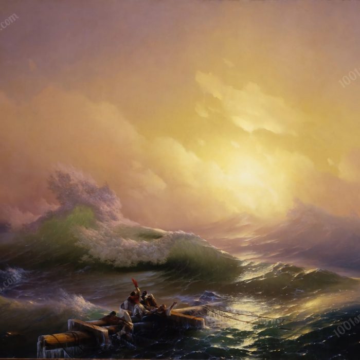 The Ninth Wave by Ivan Konstantinovich Aivazovsky