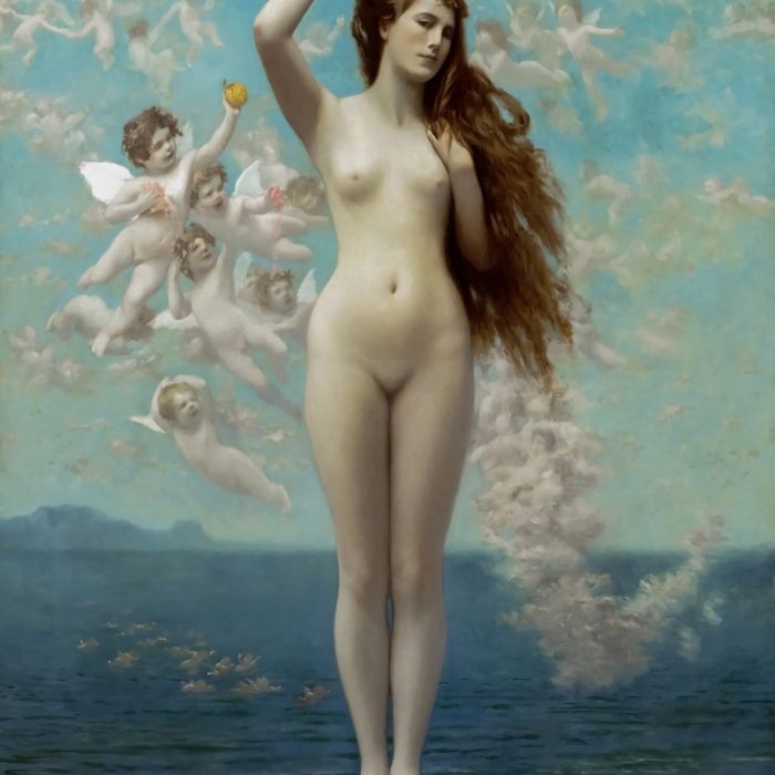 Venus Rising by Jean-Léon Gérôme