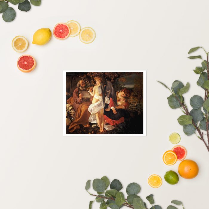 Rest on the Flight into Egypt by Michelangelo Caravaggio