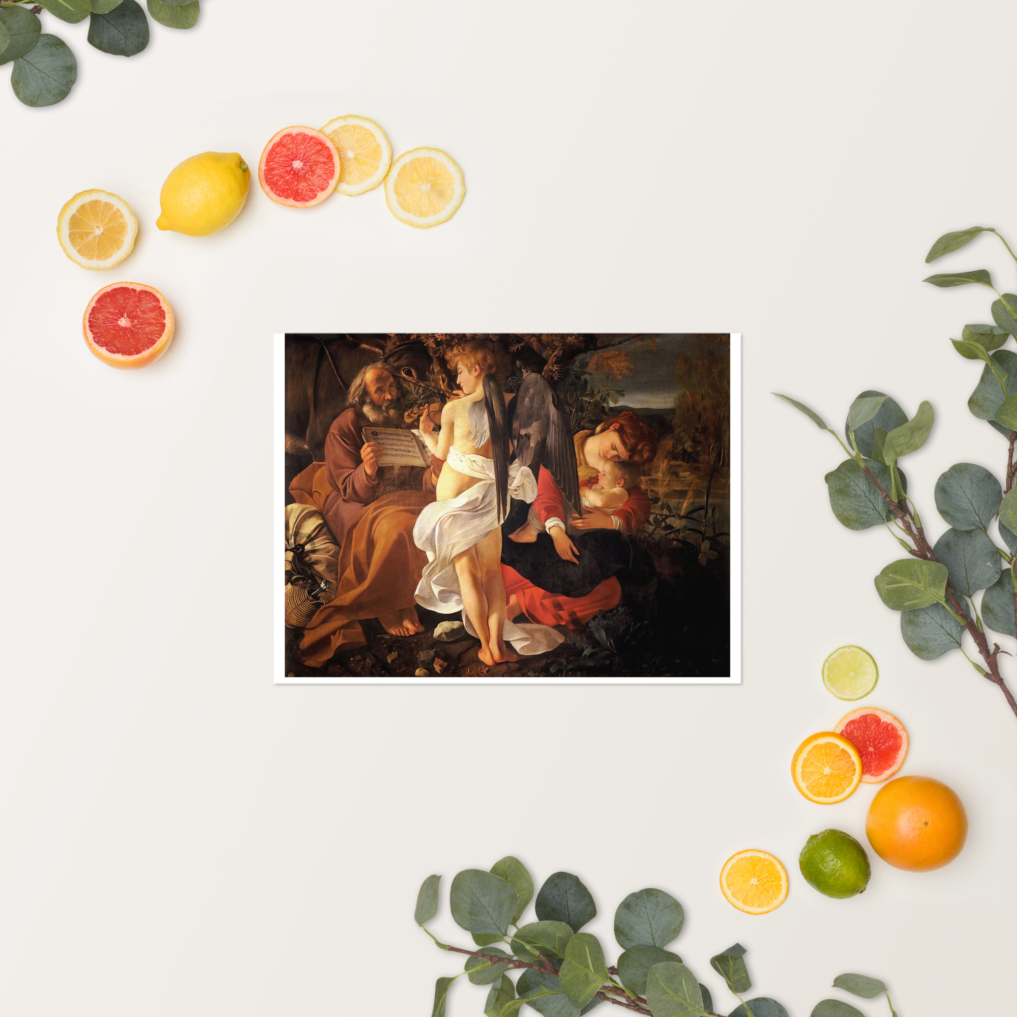 Rest on the Flight into Egypt by Michelangelo Caravaggio - Image 3