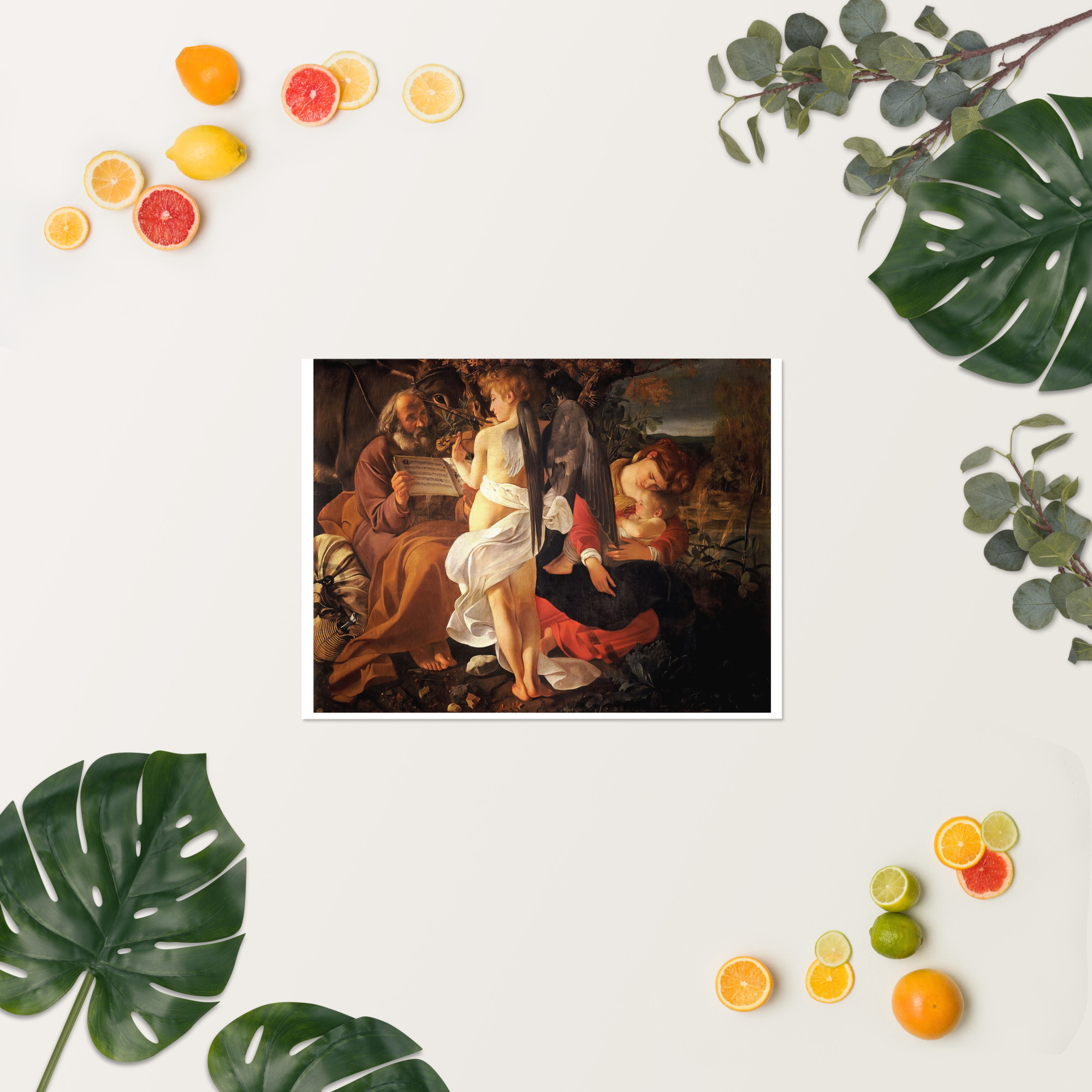 Rest on the Flight into Egypt by Michelangelo Caravaggio - Image 5