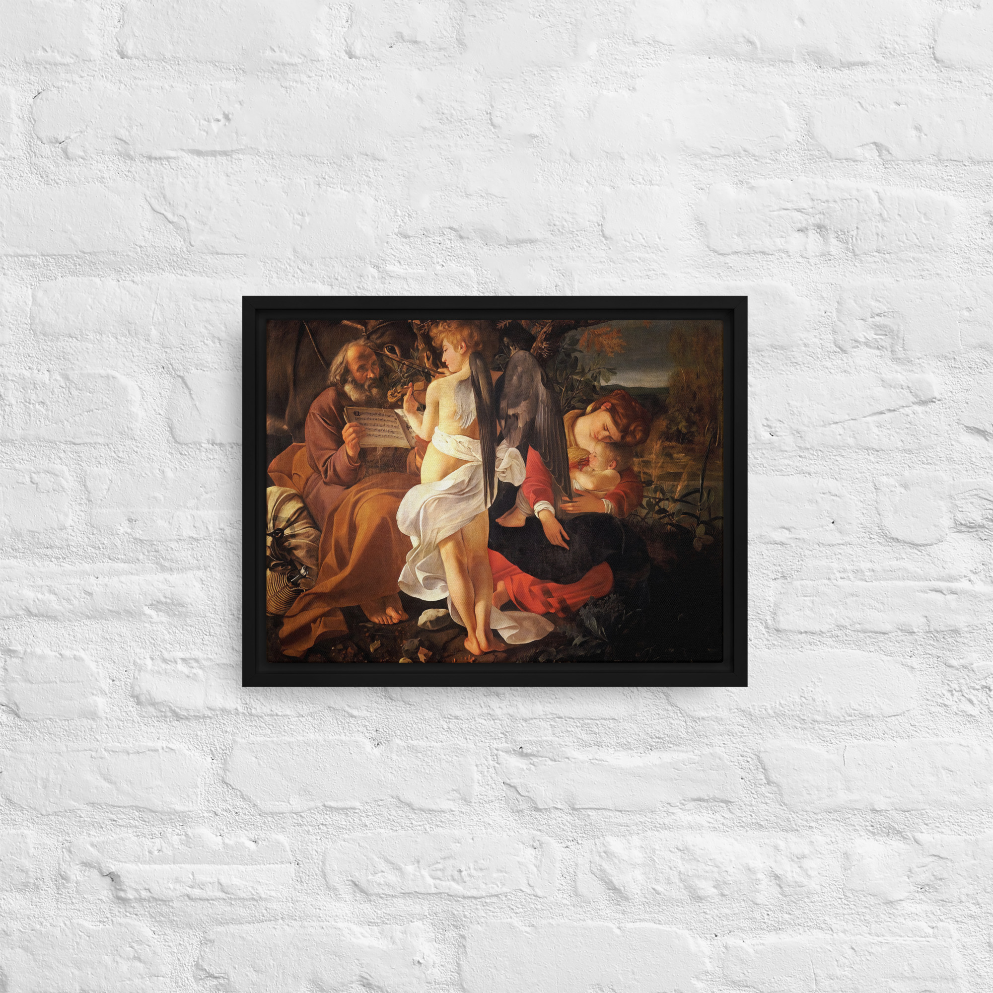 Rest on the Flight into Egypt by Michelangelo Caravaggio - Image 2