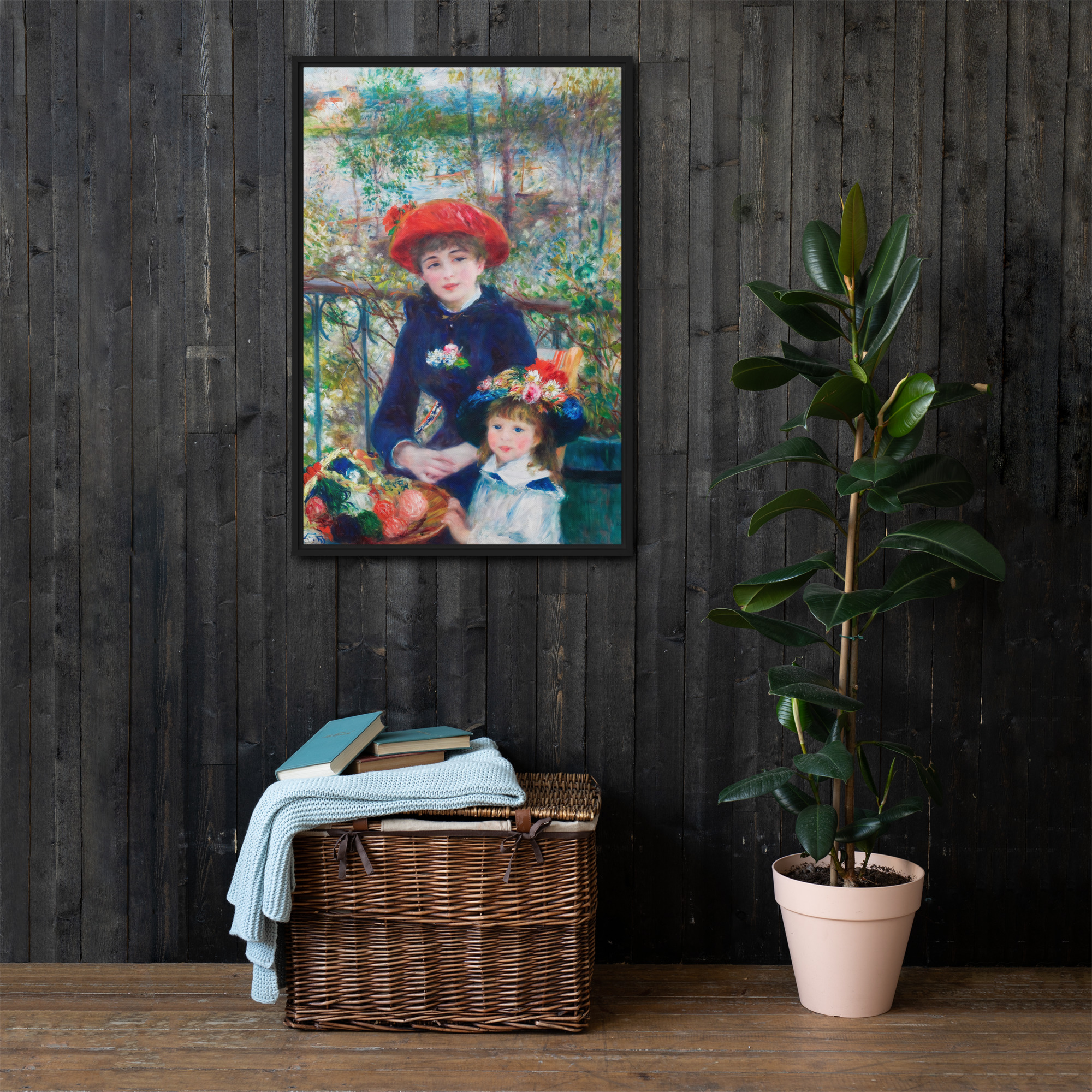 Two Sisters by Pierre-Auguste Renoir - Image 5