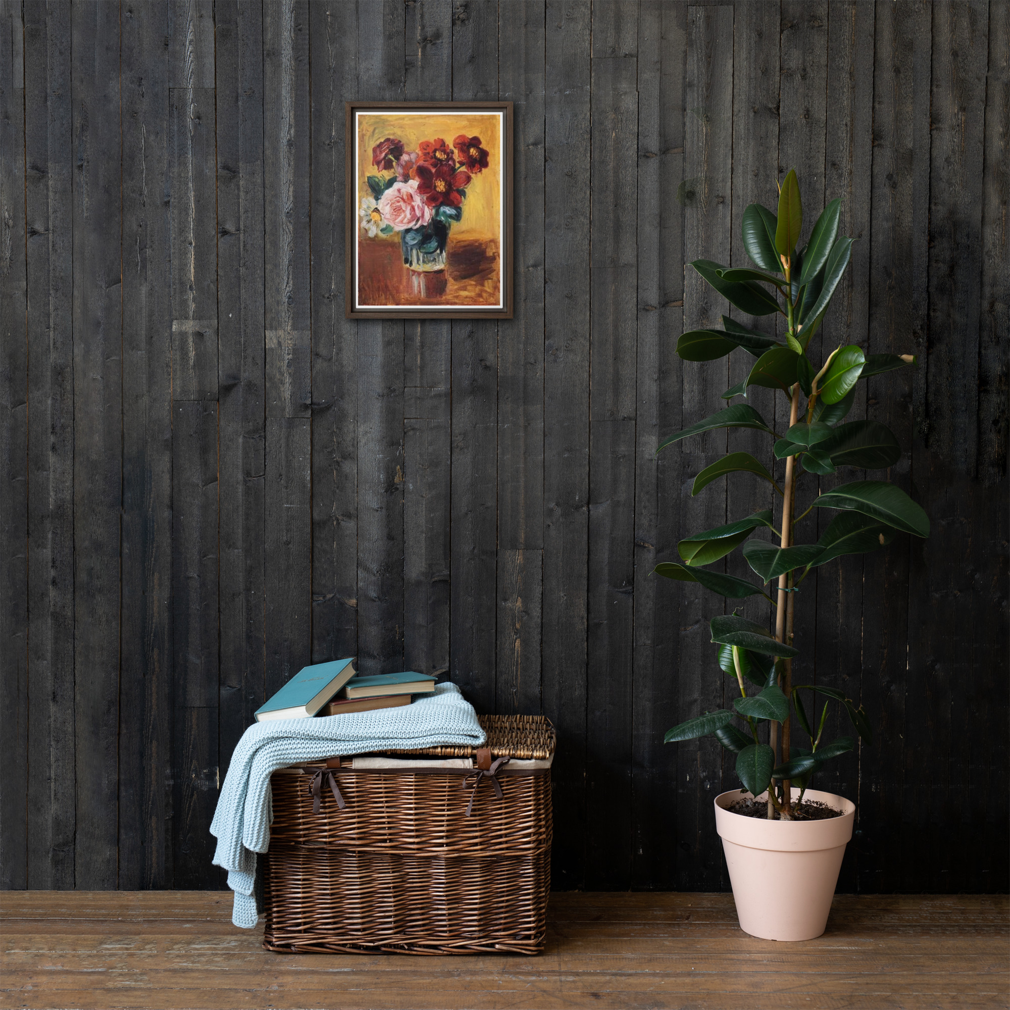 Flowers in a Vase by Pierre-Auguste Renoir - Image 5