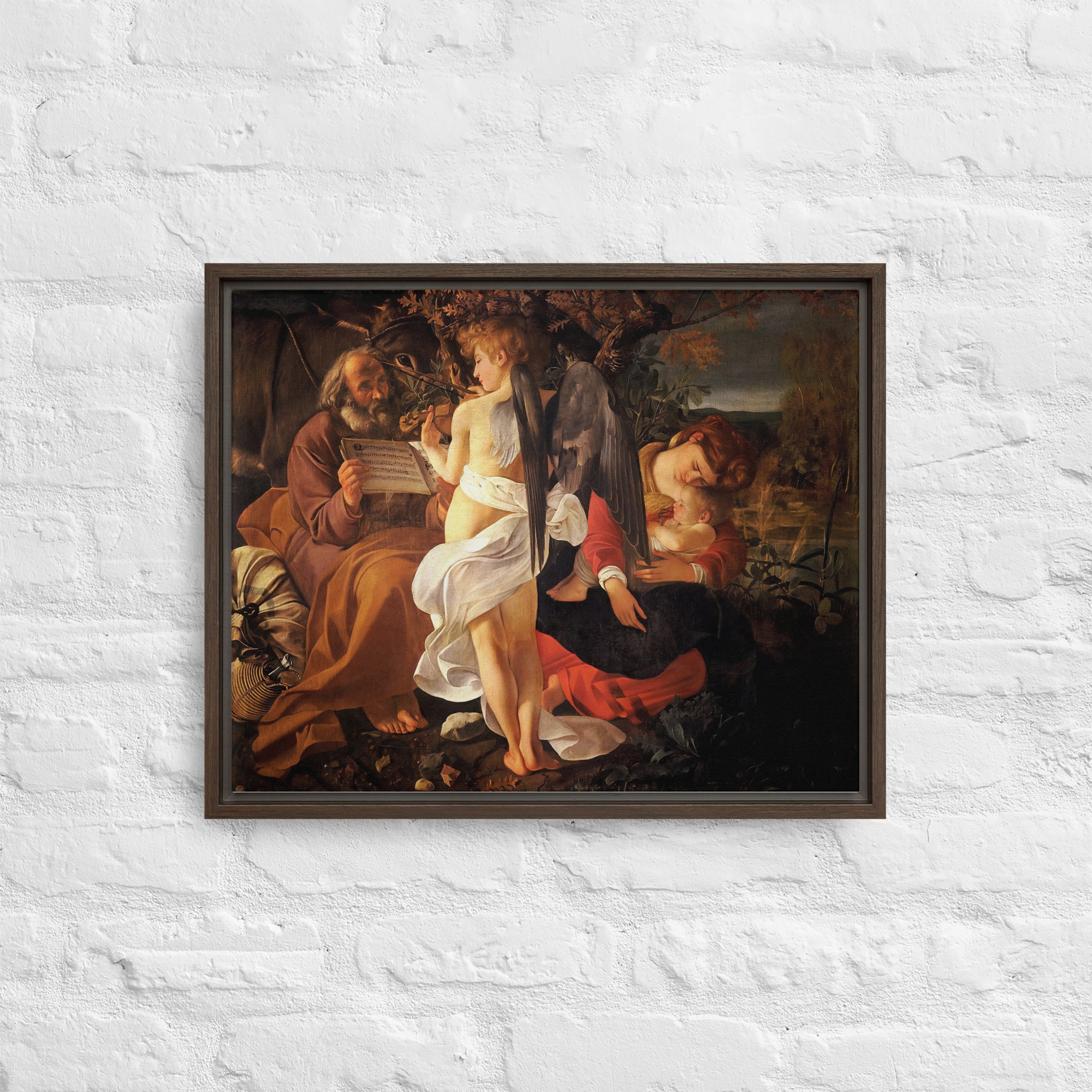 Rest on the Flight into Egypt by Michelangelo Caravaggio - Image 5