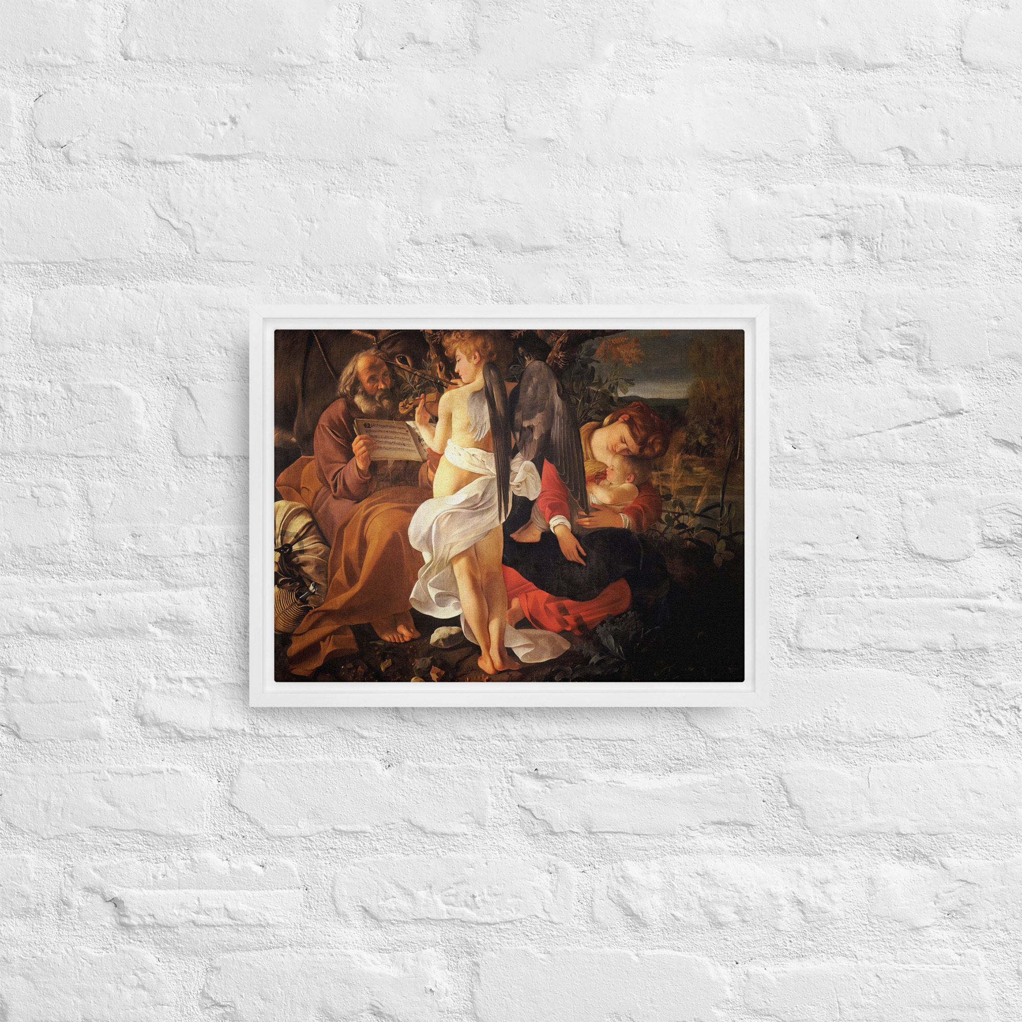Rest on the Flight into Egypt by Michelangelo Caravaggio - Image 7