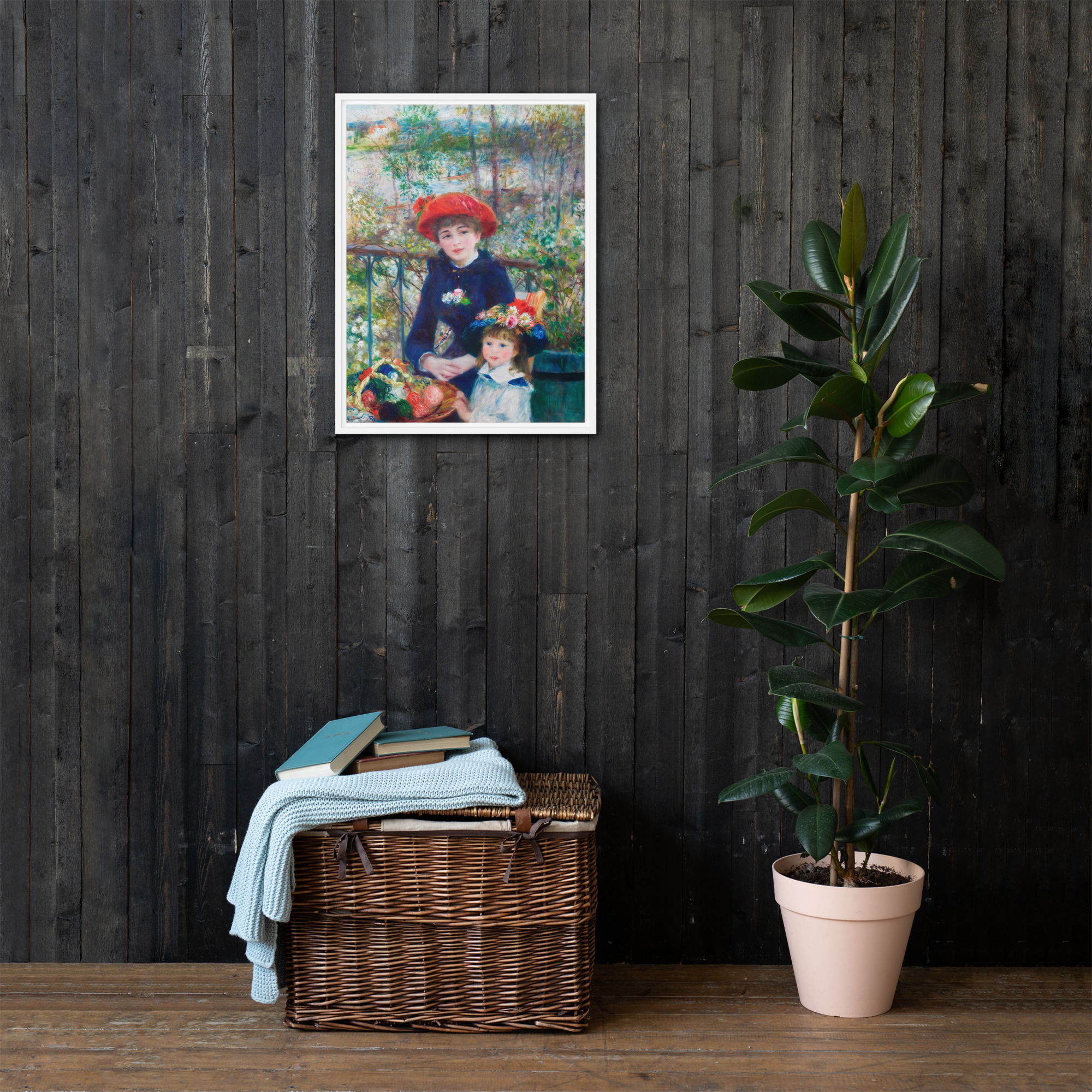 Two Sisters by Pierre-Auguste Renoir - Image 11