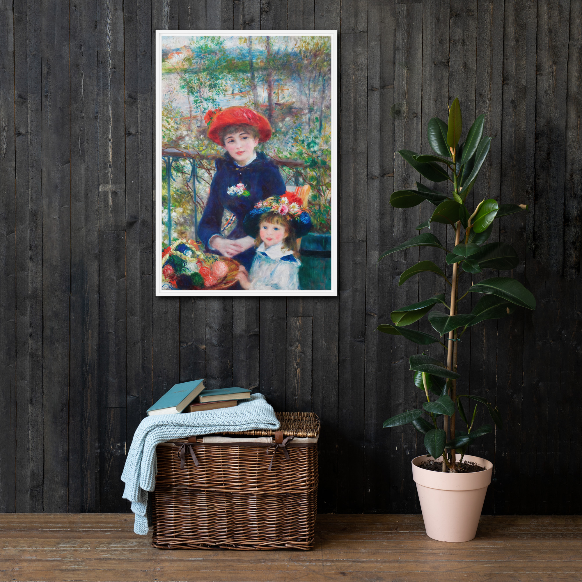 Two Sisters by Pierre-Auguste Renoir - Image 12