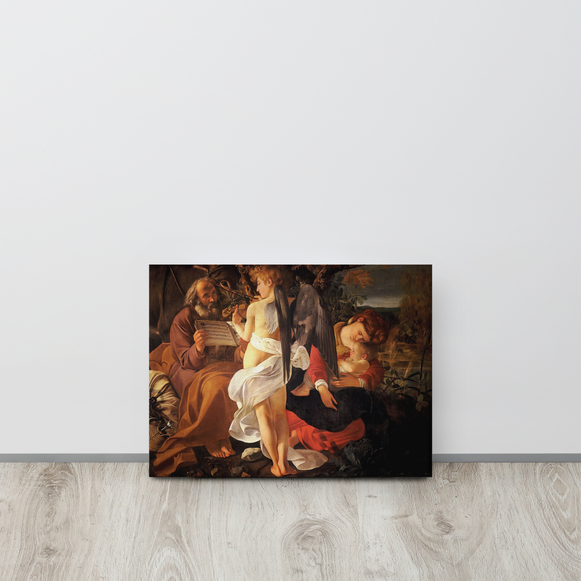 Rest on the Flight into Egypt by Michelangelo Caravaggio - Image 2