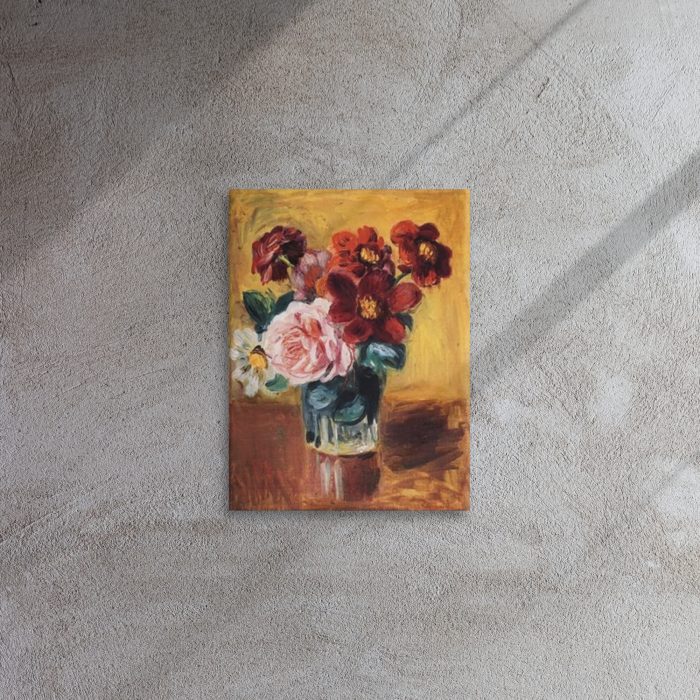 Flowers in a Vase by Pierre-Auguste Renoir