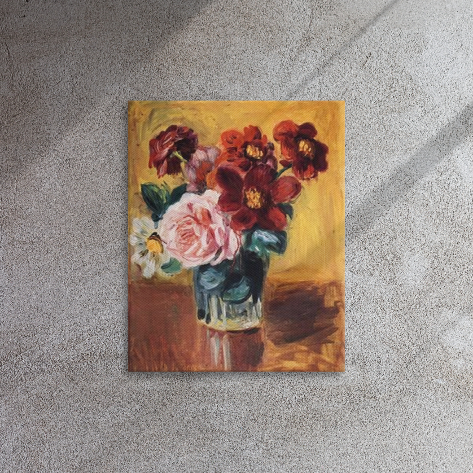 Flowers in a Vase by Pierre-Auguste Renoir - Image 3