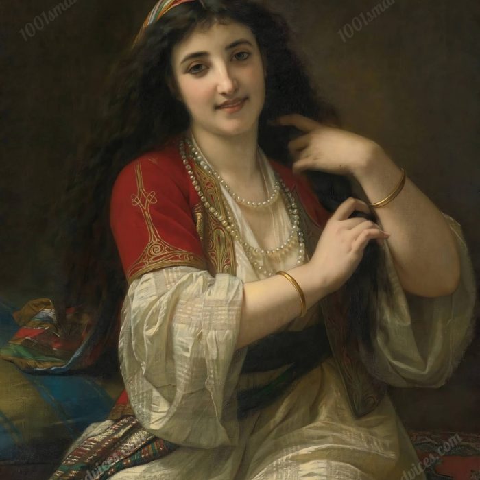 A Turkish Beauty by Hugues Merle