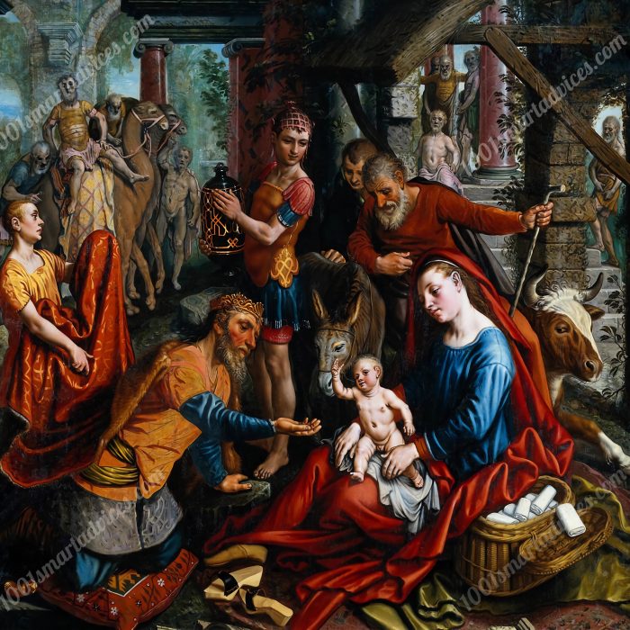 Adoration of the Magi by Pieter Aertsen