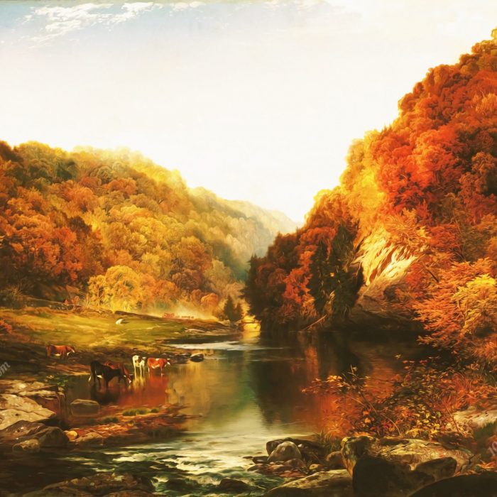 Autumn Afternoon, the Wissahickon by Thomas Moran