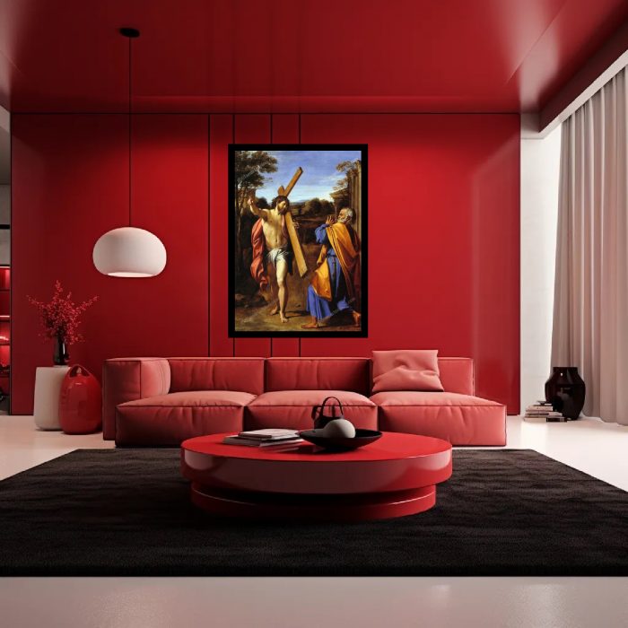 Domine quo vadis? by Annibale Carracci