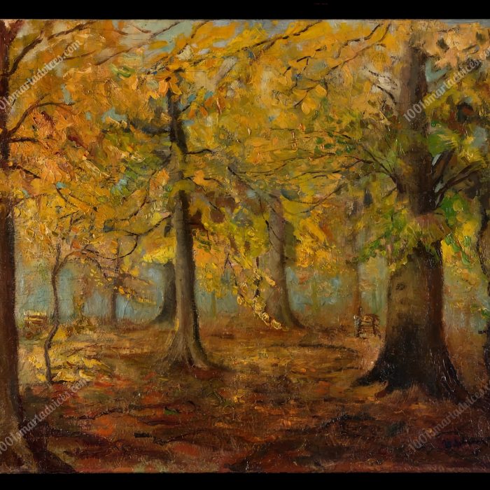 Golden Autumn by Isaac Ilyich Levitan