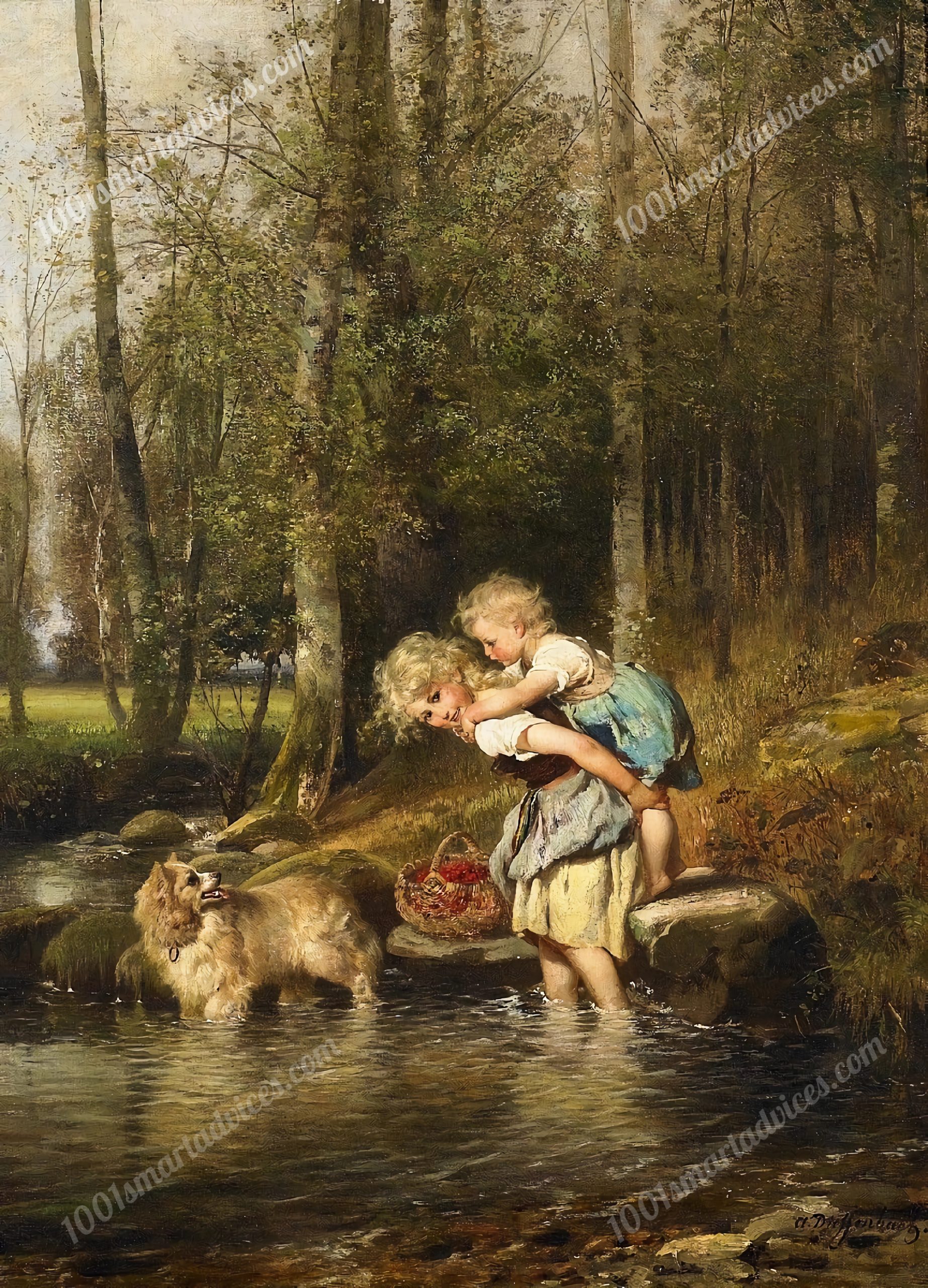 Resting in the wood