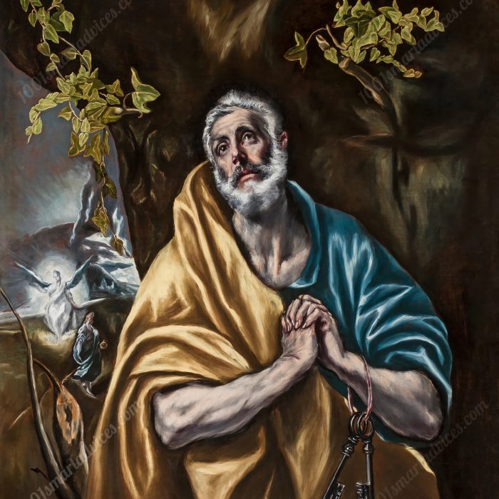 The Penitent Saint Peter by El Greco
