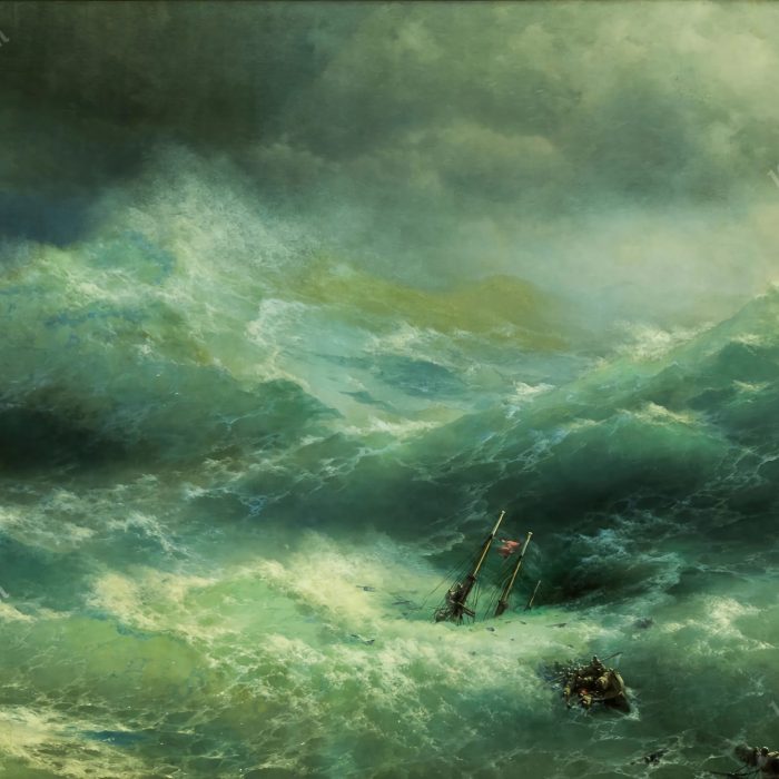 The Wave (The Billow) by I. K. Aivazovski