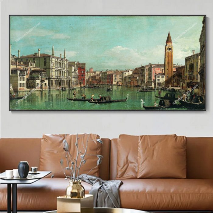 The Grand Canal, Venice by Canaletto (Giovanni Antonio Canal)