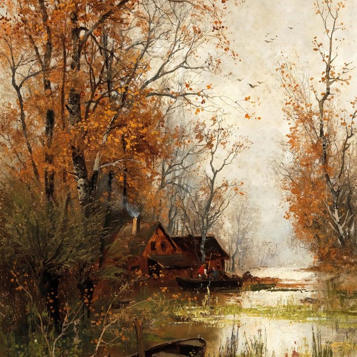 Im Wald von Fontainebleau by Adolf Kaufmann