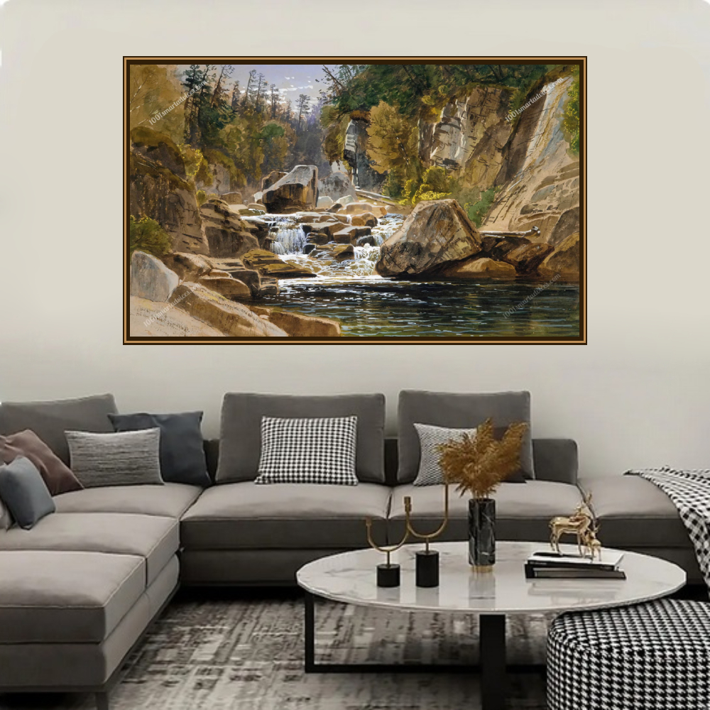 On the Ausable by James David Smillie - Image 2