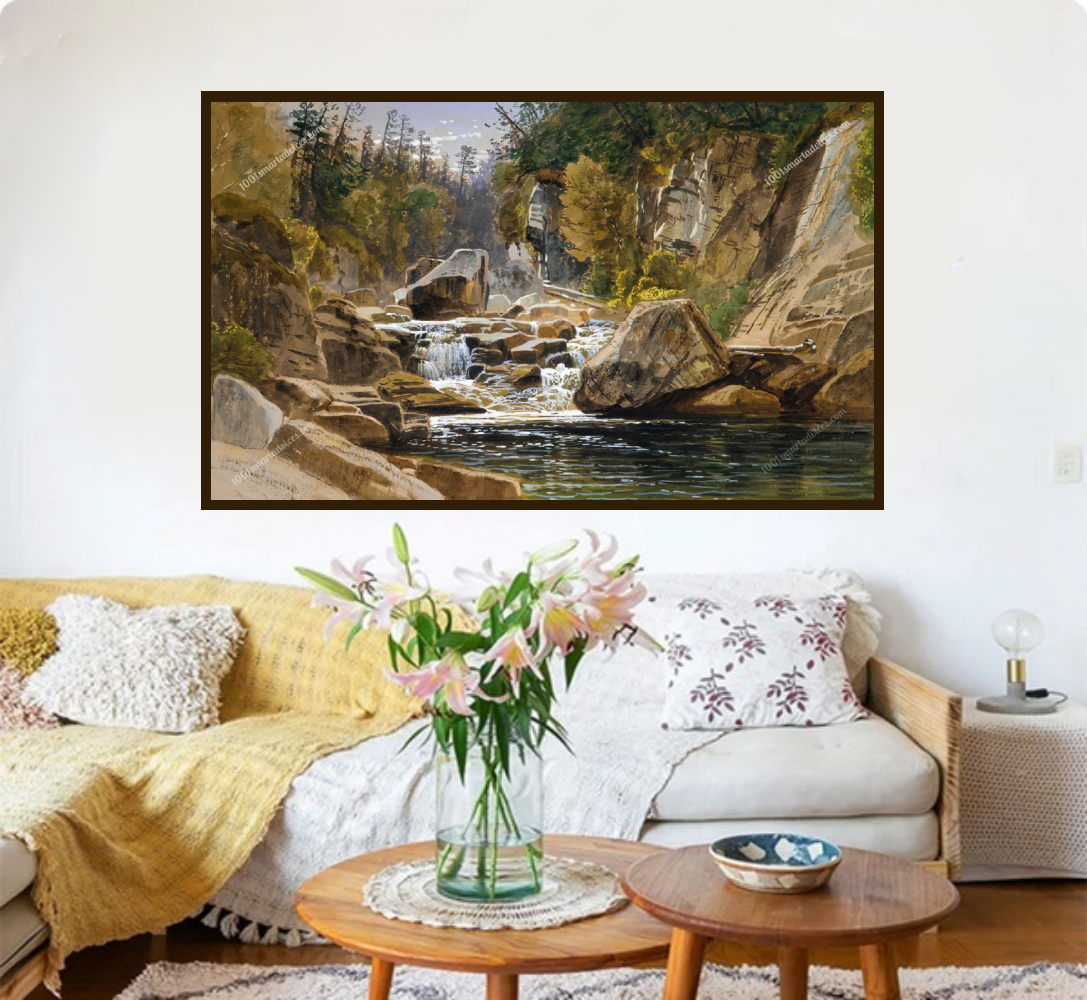 On the Ausable by James David Smillie - Image 3