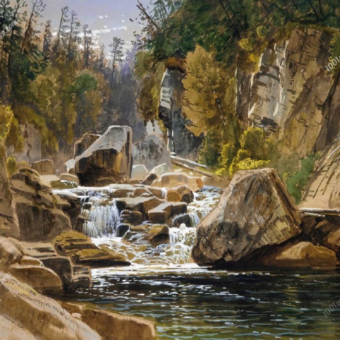 On the Ausable by James David Smillie