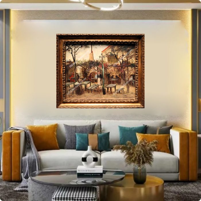 Terrace of a Cafe on Montmartre (La Guinguette) by Vincent Van Gogh