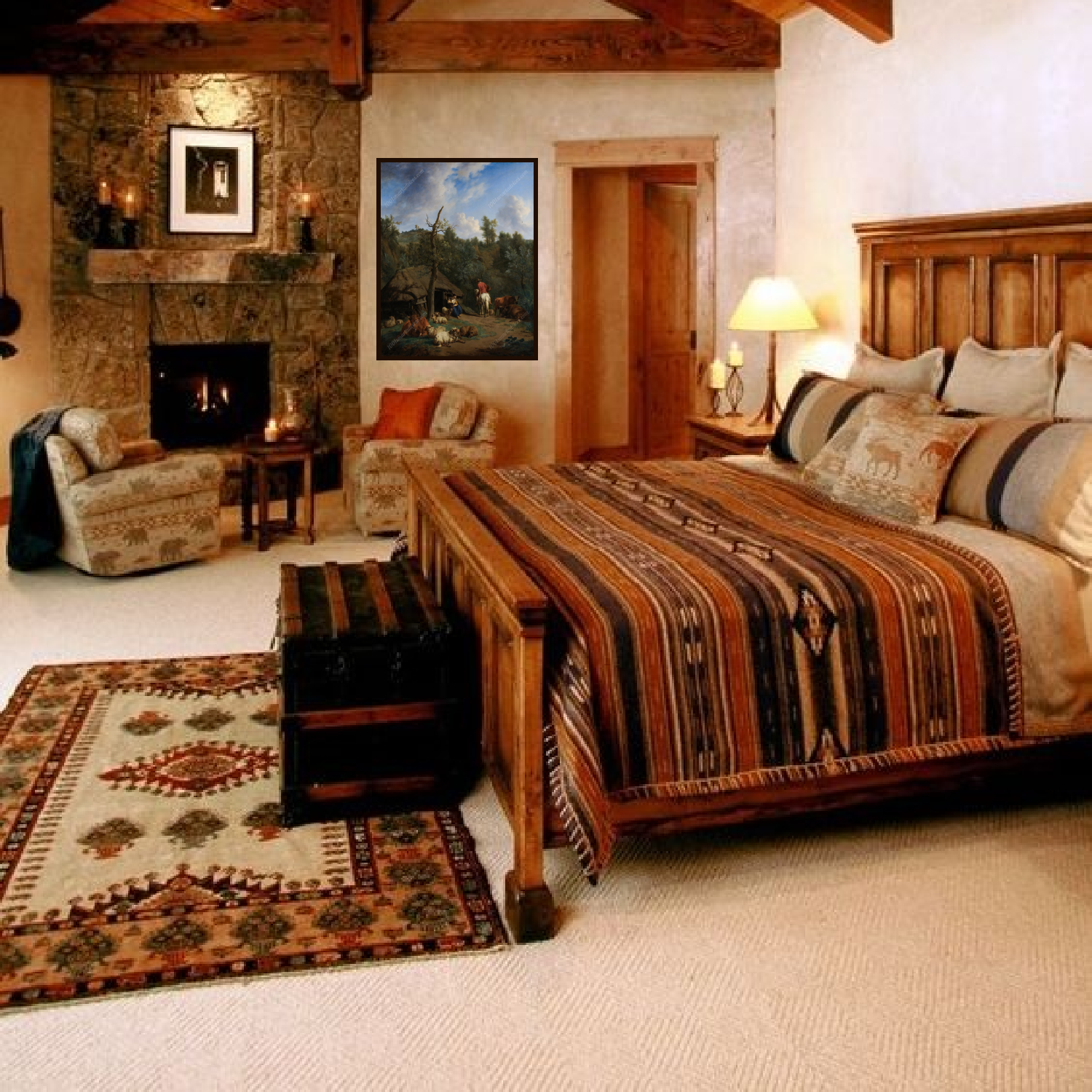 The Hut by Adriaen van de Velde - Image 3